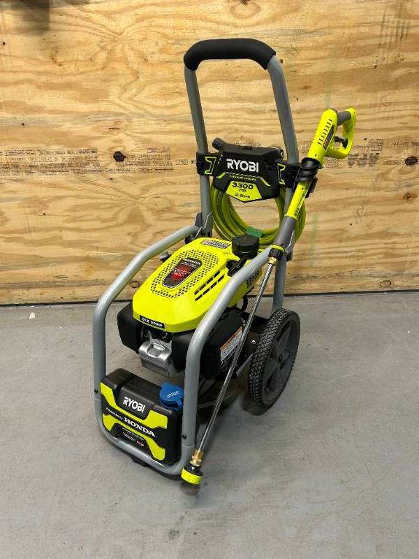 Ryobi pressure washer online with honda motor