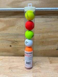 lot 42 image: Zero Friction Super Sleeve, 7 Matte Finish Golf Balls Value Pack, Multicolor