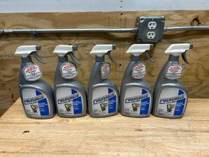 lot 92 image: PULVERIZE Lot of 5 Bottles of- Non-Selective Weed and Grass Killer Spray - Fast Acting, Non-Staining Weed and Crabgrass Killer - 32 Ounce Trigger Spray Bottle