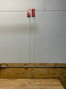 lot 16 image: MILWAUKEE Lot of 2-  5 ft. High Flex Fiberglass Fish Sticks