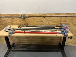 lot 49 image: Lot of 6 Conduit Benders (1 EMT 34 Rigid)