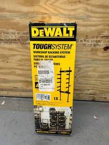 lot 104 image: DEWALT DWST1-75694 TOUGHSYSTEM Workshop Racking