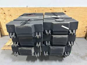 lot 111 image: Lot of 6 Road Cases on Wheels