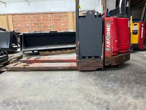 lot 30 image: Raymond Walkie Electric Pallet Jack 6000lb