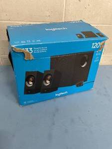 lot 21 image: Logitech Z533 Multimedia 2.1 Speaker System with Subwoofer Sub Woofer  Bass