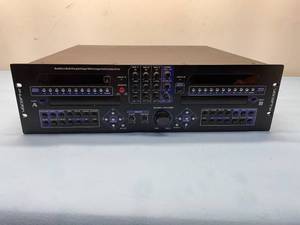 lot 33 image: VocoPro Dual Deck Multi-Format Player with Integrated Karaoke DJ Mixer