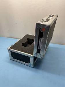 lot 34 image: Foam-Lined Hard Sided ATA Equipment Shipping  Travel Case with Hinged Lid