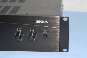 lot 42 image: Crown Audio 280MA Commercial  Industrial Pro Audio Mixer  Amplifier
