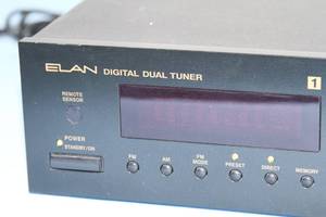 lot 43 image: Elan Digital Dual Tuner Model DTNR - Two FMAM Digital Tuners in One Component