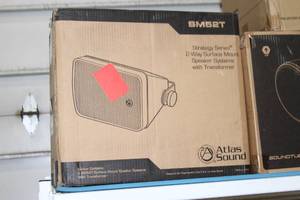 lot 86 image: Large Lot of Miscellaneous Pro Audio Items and Equipment - Many New in Box Speakers - JBL Bose & More