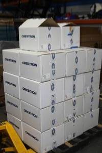 lot 88 image: HUGE Lot of Crestron FT2-1400-MECH-B Modular Tabletop Cable Connectivity Solution Systems - MSRP $1,000 EACH