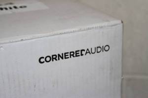 lot 90 image: PAIR of Cornered Audio C4 Extremely Compact Full-Range 2-Way Pro Audio Speaker  Loudspeakers