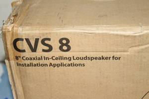 lot 121 image: PAIR of Tannoy CVS 8 CVS8 Compact 240-Watt Ceiling Loudspeaker  Speakers