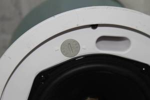 lot 28 image: JBL Control 26CT Compact Pro Audio Background  Foreground Ceiling Speakers