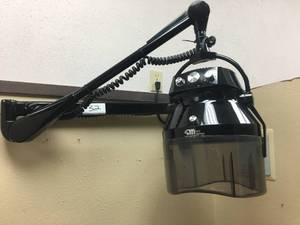 lot 32 image: Belmont 80E Overhead Hair Dryer with Mount and Extension Arm