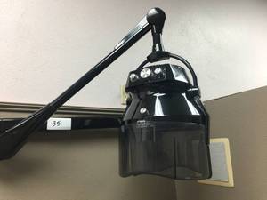 lot 35 image: Belmont 80E Overhead Hair Dryer with Mount and Extension Arm