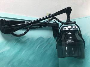 lot 37 image: Belmont 80E Overhead Hair Dryer with Mount and Extension Arm