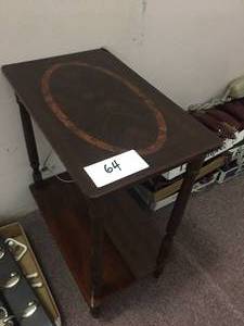 lot 64 image: Side Table - Measures Approx. 12 x 18 x 24