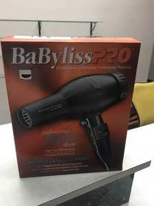 lot 122 image: BaByliss Pro Professional Hair Dryer - Brand New Condition