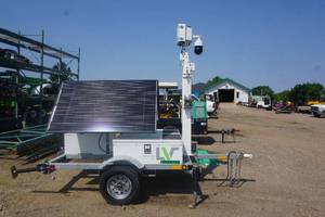 lot 7 image: LiveView  LVT Technologies Tow Behind Solar Powered Surveillance System