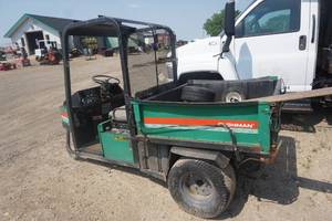 lot 36 image: Cushman Turf Truck 3 Wheeled Utility Vehicle