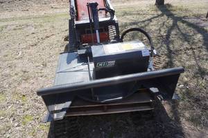 lot 23 image: Brand New CID Brand Toro, Dingo, Boxer Mini Skid Universal Mount 48 Brush HogBrush Mower Attachment