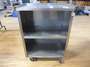 lot 10 image: Stainless Steel 3-Tier Cart