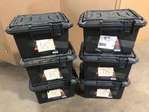 lot 18 image: Lot of Assorted Tool Boxes Various Models and Conditions Customer Returns See Pictures