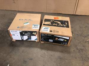 lot 29 image: Lot of Assorted Elkay Sinks Various Models and Conditions  Customer Returns See Pictures