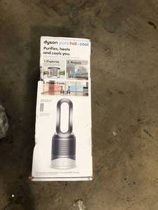 lot 32 image: Dyson Pure Hot  Cool, Air Purifier, Heater  Fan with HEPA filter, HP01 Customer Returns See Pictures