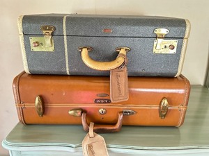 Two Pieces of Vintage Luggage