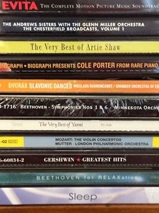 Variety of Music CDs