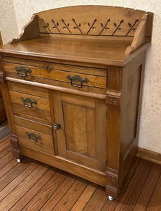 Antique Commode with Original Hardware