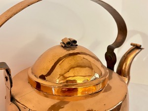 Vintage Large Copper Tea Kettle