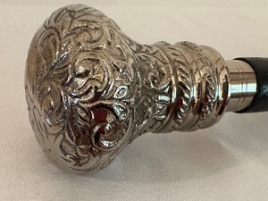 Vintage Walking Stick with Ornate Design