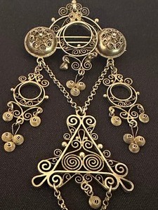Large Antique Scandinavian Brooch