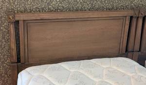 Pair of Vintage Twin Beds by RWay