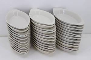 36 Glass Serving Plates
