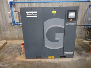 lot 10 image: Atlas Copco Rotary Screw Air Compre...