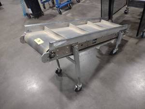 lot 78 image: Rennco Belt Conveyor, 72x18, 115 Vo...