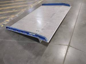 lot 100 image: Uline Aluminum Dock Plate, 69x48...