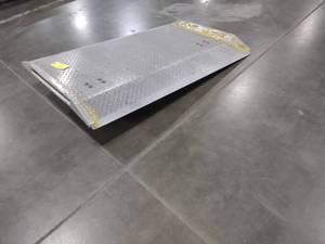 lot 102 image: Copperloy Aluminum Dock Plate, 56x3...