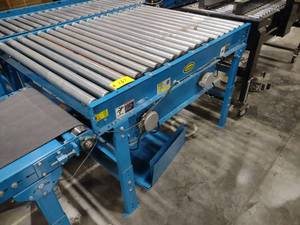 lot 137 image: Hytrol Power ConveyorTransfer Tabl...