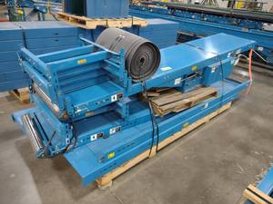 lot 147 image: Hytrol Power Belt Conveyor, 20 x 4...