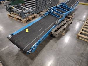 lot 159 image: Hytrol Power Belt Conveyor, 20 x 1...