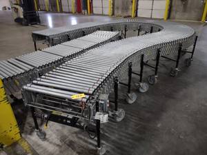 lot 120 image: Best Flex Motorized Flex Conveyor, ...