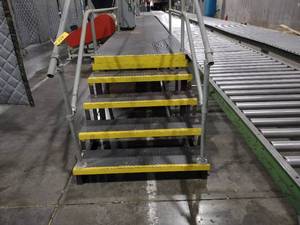lot 174 image: Work Platform, with 48 Staircase, ...