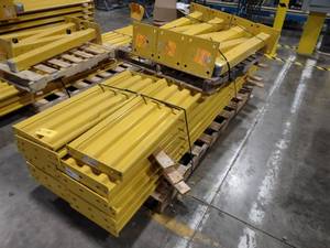 lot 179 image: Steel Guard Safety Railing, Extra H...