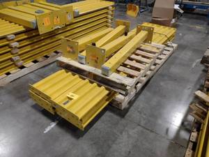 lot 180 image: Steel Guard Safety Railing, Extra H...