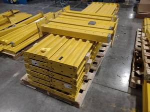 lot 181 image: Steel Guard Safety Railing, Extra H...